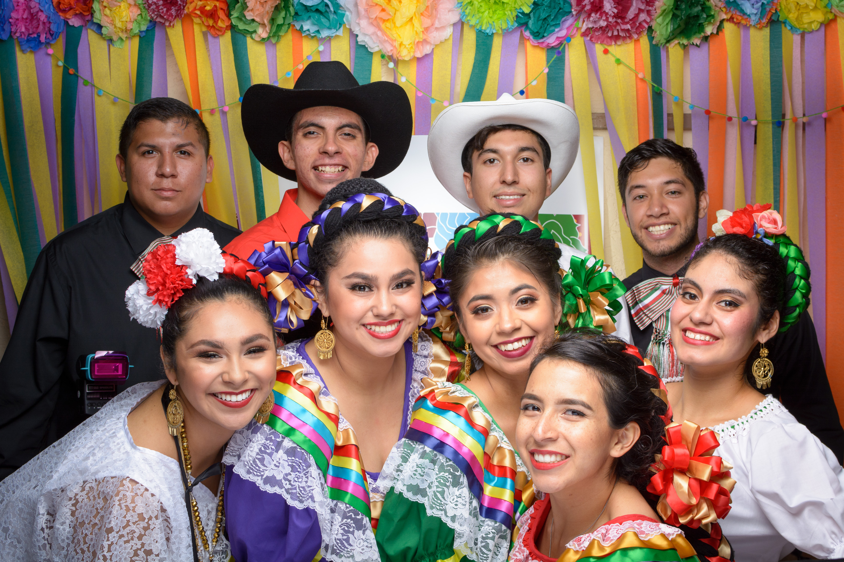 Students in a Photo Booth